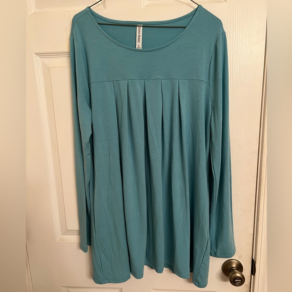 Zenana Premium XL X large long sleeve blouse